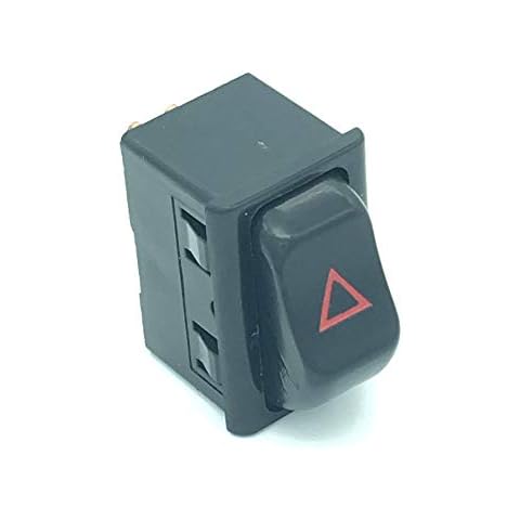 MGB and MG Midget hazard Rocker switch as Lucas BHA5267 from astrali accessories Cover