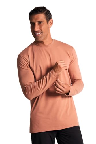 Men's Long Sleeve T-Shirt - UPF 50+ Sun Protection - Morada