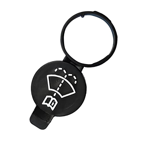 Image of Rydowenna Windshield Wiper Washer Fluid Reservoir Tank Bottle Cap Replacement Cap Compatible with GMC Chevrolet Buick Cadillac 12767700, 13227300, 19172571(Rydowenna-12767700)