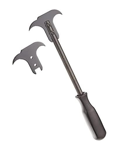 Warm Drake Off Road Professional Style Heat Treated Steel Seal Puller - Effortless Oil and Grease Seal Removal with Dual Hook Tips and Extra Blad 45089