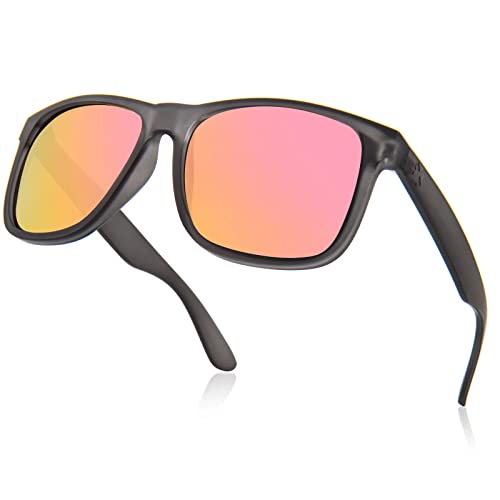 Image of MAXJULI Polarized Sunglasses for Men and Women,UV Protection Rectangular Sun Glasses 8806