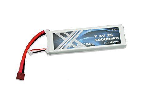 Batterie Lipo 7,4 V 5000 mAh 40C Amewi 28895 pour voiture RC Bullet V2