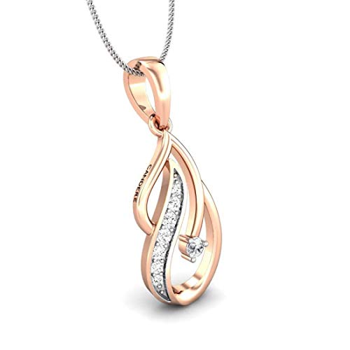 Candere By Kalyan Jewellers 18KT Gold and Diamond Pendant for Women - Image 3