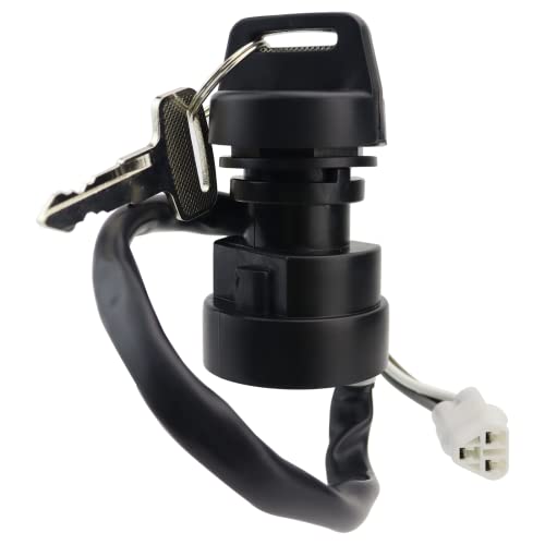 STABSOLI Starter Motor & Solenoid Relay & Ignition Switch for Kawasaki Prairie 650 700 KVF650 KVF700 2002-2006, Brute Force 650 4X4 KVF650 2005-2008, 21163-1320 21163-1321 SMU0280 410-54042 by STABSOLI - Image 7