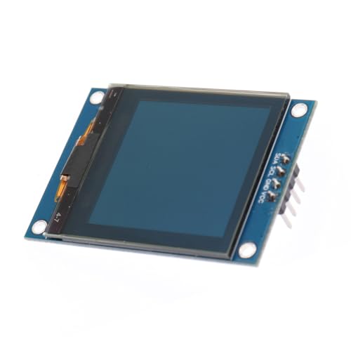 Hailege 1.5' SH1107 Módulo de pantalla OLED de 1.5 pulgadas IIC I2C 4 pines 128x128 Pantalla OLED Pantalla LCD Blanco