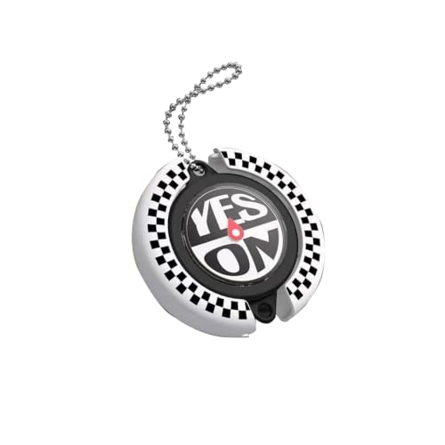A physical YES/NO spinner wheel that settles debates the old-fashioned way — weirdly satisfying desk gadget.