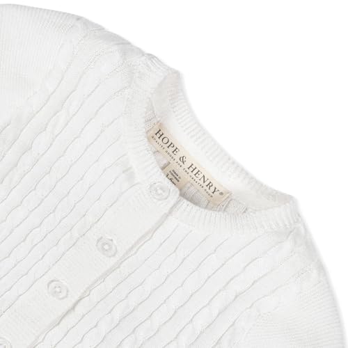 Hope & Henry Layette Cable Cardigan2