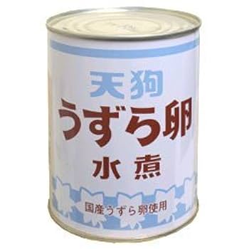 Amazon | 天狗缶詰 うずら卵 水煮 国産 JAS 2号缶 430g缶×12個入