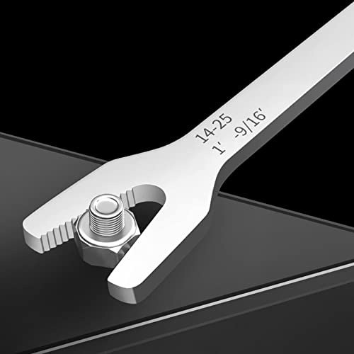 oshhni Chave de boca dupla de 6 mm a 25 mm de aço universal doméstico para ferramenta de reparo de b