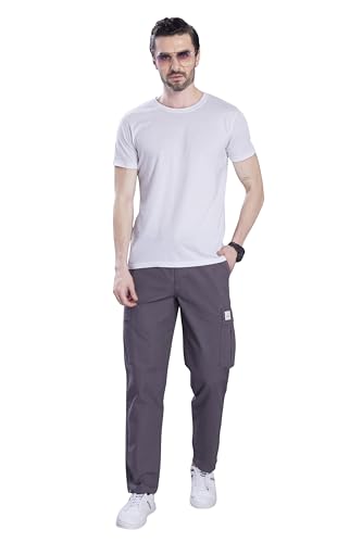 Image of DIVISIVE Men's Loose Fit Linen Blend Cotton Cargo Pants