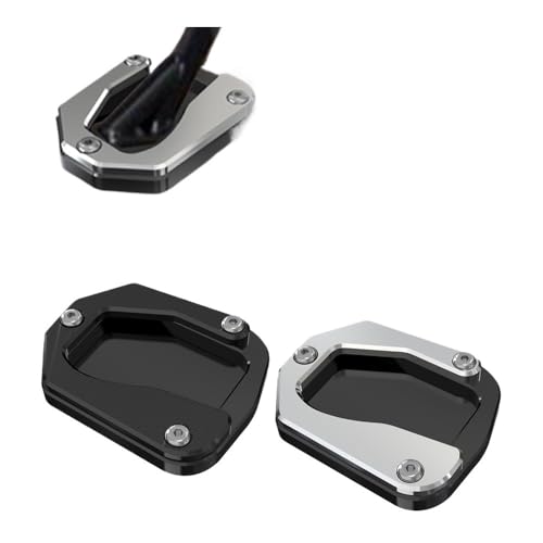 Extension béquille Suzuki DR650 1996-2025 support élargi argent