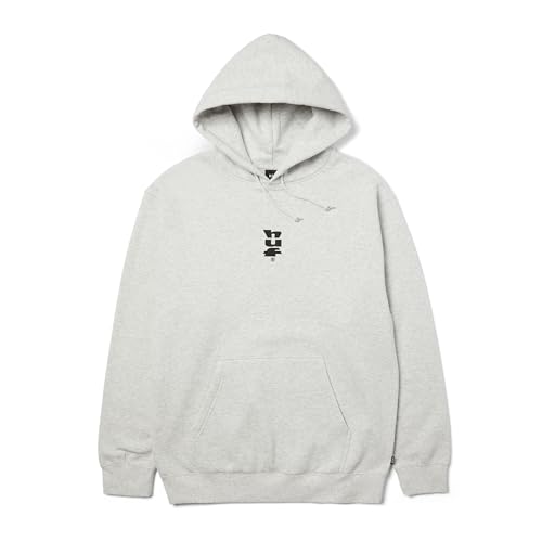 HUF SET MEGABLAST Pullover Hoodie – Men’s Graphic Hoodie with Front & Back Print, Streetwear Hooded Sweatshirt