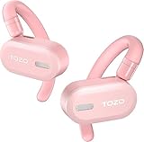 TOZO OpenWear Open Ear Earbuds, AI Translation Earbuds Real Time 164 Languages, Adjustable Ear Hooks, Ultra Comfort, Bluetooth Headphones 5.4 with Smart Digital Display for Running, Office