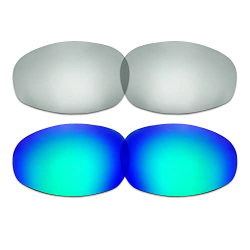 Lentilles pour Oakley Wind Jacket : pack de 2 couleurs haute précision