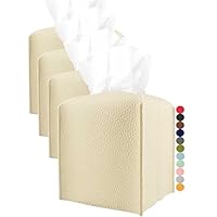 KZQ Dispenser Rettangolare Di Assorbenti In Pelle Sintetica, Ideale Per Famiglie, Uffici E Tablet Marmol Blanco 88625981