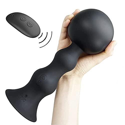 Masajeador de próstata vibrante con control remoto inalámbrico 1
