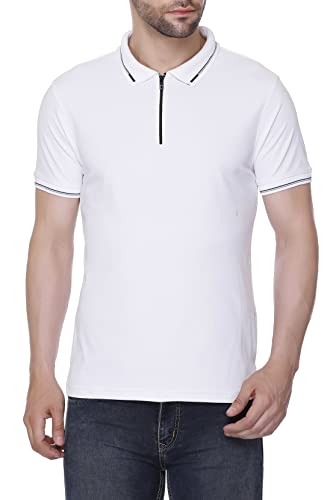 Image of Colors & Blends - Men's Activewear Zipper Polo