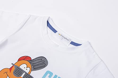 Image of Mud Kingdom Woven Short Sets for Boys Summer Holiday Outfits Casual Short Sleeve