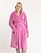 Disney Toy Story Lotso Womens Pink Hooded Bathrobe | Cosy Fleece for Bathing & Lounging
