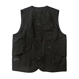 Matériau : gilet cargo d'extérieur fabriqué en tissu de haute qualité, ces vestes sont respirantes et légères, sèchent rapidement, garantissent que le porteur reste au frais et confortable toute la journée Un gilet multifonction parfait.