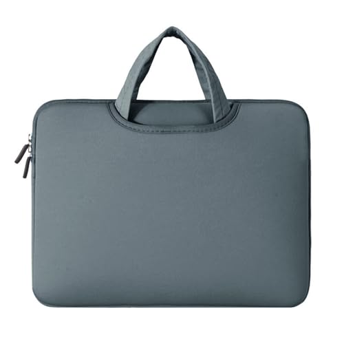 Funda protectora para laptop, a prueba de golpes, ultradelgada, antiarañazos, portátil, portátil, Gris claro Simple Ve, 16 inches