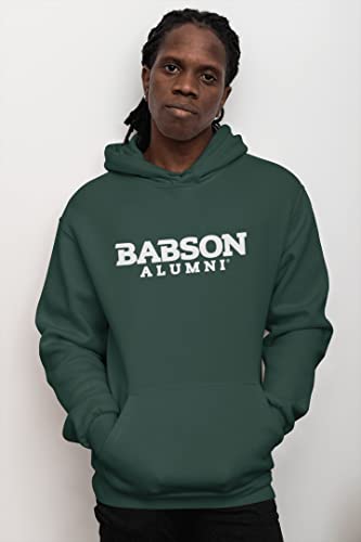 CreateMyTee | Babson College Alumni Hooded Sweatshirt3