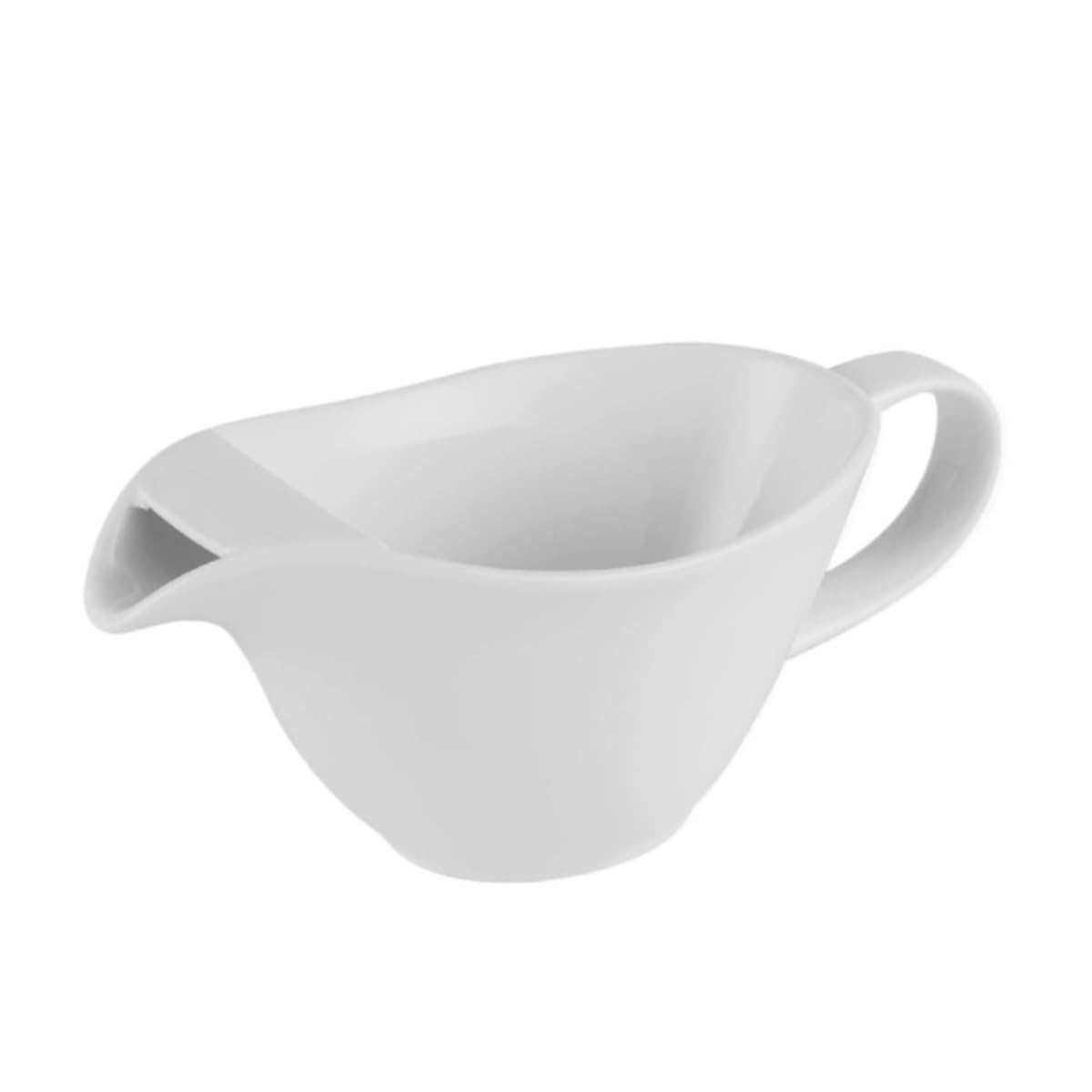 Keramik-Sauciere für Saucen & O – Küchen-Fetttrenner, Suppen- und Bratensaucenspender (23,3 x 8,5 cm) – unverzichtbares Kochwerkzeug für Hobbyköche