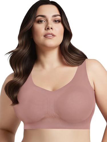 Image of Enamor Innovations Invisi Minimizer, Ultra Smooth, Bonded, M-Frame, Women's T-Shirt Bra - Seamless, No-Pinch, No-Dig, Padded, Wirefree, Full Coverage - IO03 (Available in Plus Sizes)