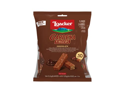 Loacker Gardena Chocolate Fingers, 125 Gm