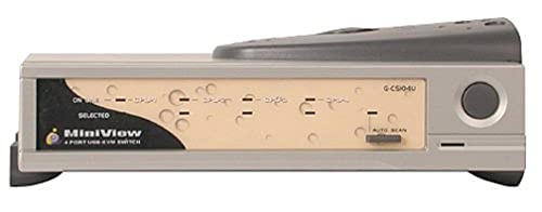 Iogear GSC104U 4-Port USB KVM Switch Kit for PC/Mac