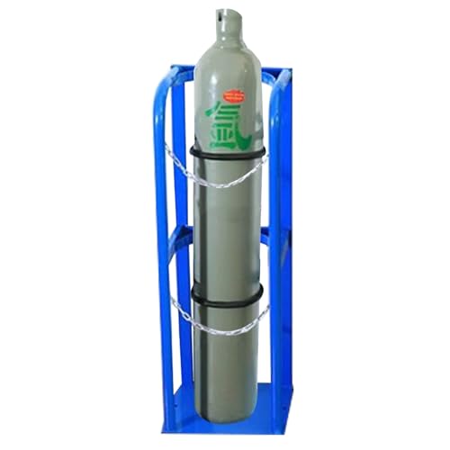 Support de bouteille d'oxygène anti-chute en acier pour éliminer les risques dans votre atelier