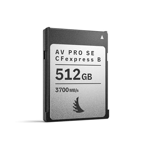 Angelbird - AV PRO SE CFexpress B 512 GB - Tarjeta de memoria CFexpress 4.0 tipo B - Mayor capacidad y ultra alta velocidad - para hasta 12 K + producción de video y fotos RAW