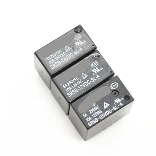Relés SRSB 24VDC SL A componentes electrónicos 5A 250VAC de 4 pines para placas PCB 2