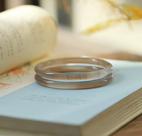 Image of Natural Agate Bracelet Bangle With Gift Box Free