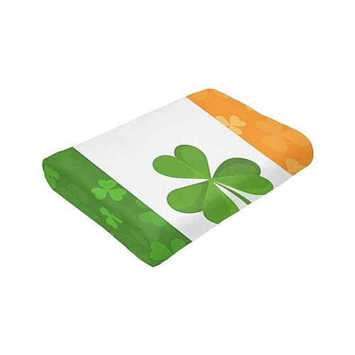 Couverture micro polaire drapeau irlandais 152x127 cm pour canapé - 7