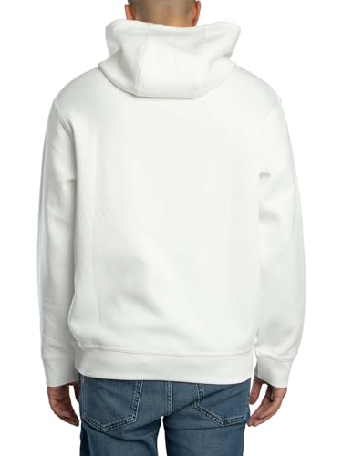 Sweat à capuche pour homme Armani Exchange blanc cassé décontracté - 3