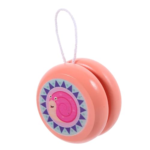 Toddmomy Finger Yo-yo Toy for Boys and Girls Wooden Yoyo Balls Educational Plaything Challenging and Girls Educational Toys