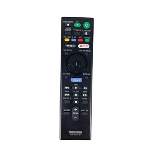 AULCMEET RMT-VB210U Ersatz-Fernbedienung Kompatibel mit Sony 3D HD Home Theater Blu-ray Player UHP-H1 UBP-X700