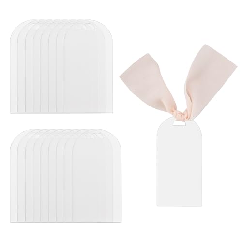 Cartes de nom arquées en acrylique pour sublimer votre décoration de table de fête