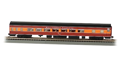 Bachmann Trains - 85' Smooth-Side Coach CAR with Lighted Interior - Southern Pacific™ Daylight #2463 - HO Scale -  14214