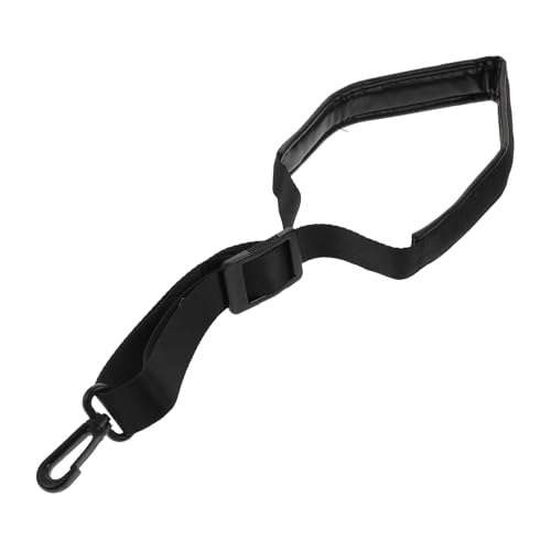 ERINGOGO 1pc Saxophone Strap Soft Sax Neck Harness Saxophone Hanging Belt Tenor Sax Neck Strap Saxophone Fixing Strap Accessory Sax Shoulder Strap Alto Sax Neck Straps Nylon Black