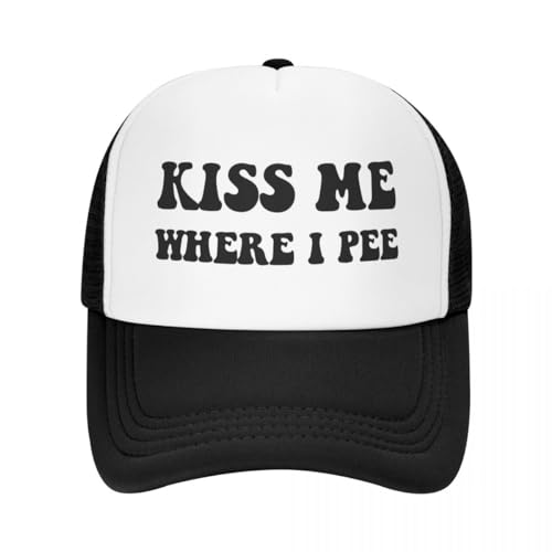 Image of I Got A Guy Trucker Hats for Women Black Men Trendy Gift Pink Hats for Men