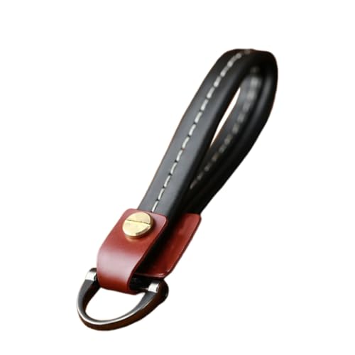 Porte-clés simple chic de qualité supérieure avec finitions soignées pour homme