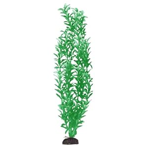 Penn-Plax Aqua-Plants Plastic Aquarium 3 Piece Plant Bundle – Realistic Appearance and Gentle Texture – Green – 16” Height