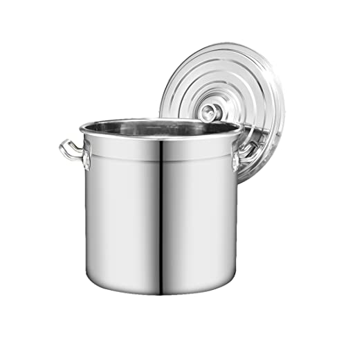 Marmite à soupe à conduction rapide seau en acier inox 304 de 50L