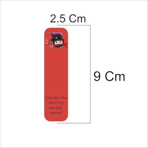 Image of Zesta Magnetic Bookmark Set of 7 | Aesthetic Book Mark for Reading | Cute Anime Bookmarks for Kids, Students | Book Accessories for Novels, Gifts for Readers(Quirky Magnetic Bookmarks, 9X2.5 Cms)