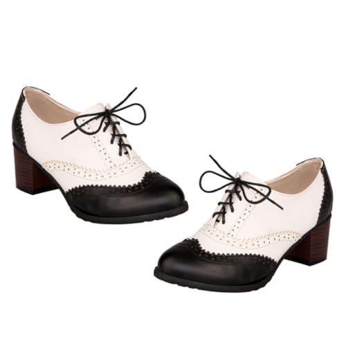 Chaussures à lacets pour femmes confortables pour le bureau FRCOLOR