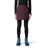 Mountain Hardwear Women's StretchDown Skirt, BlackBerry, X-Large