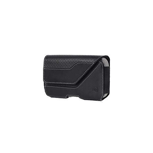 Nite Ize Clip Case Executive Holster Mobile Phone Case, Leather, Low Profile, Large