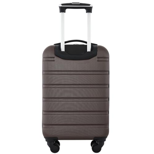Image of Travelers Club Harper Luggage, French Roast, 22-Inch Carry-On